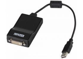 Контроллер USB 2.0 -> DVI, Adapter, ST-Lab U-480, Retail