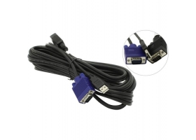 Комплект кабелей для DKVM  keyb.USB cable, USBmouse cable, monit