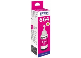 ЧЕРНИЛА EPSON C13T66434A Пурпурный (L100/110/200/300) 70 ml