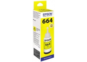 ЧЕРНИЛА EPSON C13T66444A Желтый (L100/110/200/300) 70 ml