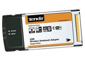 Сетевая карта для ноутбуков TENDA 54Mbps IEEE802.11g/ PCMCIA,вст
