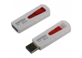 32GB USB 3.0 Smartbuy IRON White/Red (SB32GBIR-W3)