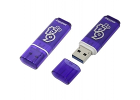 64GB USB 3.0(3.1) Smartbuy Glossy series Dark Blue