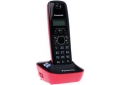 Р/телефон Panasonic KX-TG1611RU-R (DECT) цвет красный с черной п