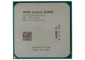 Socket AM4 AMD Athlon 200GE 3,2GHz,4 МБ,Radeon Vega3,2 ядра