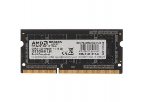 4GB, DDR3, 1600МГц, AMD Radeon R5 Entertainment Series, R534G160