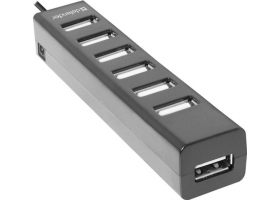 Разветвитель USB 2.0 HUB 7 портов Defender Quadro SWIFT (с блоко