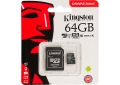 Память Micro SecureDigital (TransFlash) Memory Card SDHC 64GB UH