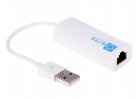 Сетевая карта USB 5Bites UA2-45-02WH, USB2.0 => RJ45 (10/100Mbps