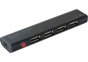 USB 2.0 HUB 4 порта Defender QUADRO Promt (83200)