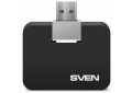 Разветвитель USB 2.0 HUB 4 порта SVEN HB-677, Без кабеля (SV-017