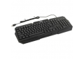 Клавиатура USB Smartbuy RUSH 330, мультимедийная, игровая, черна
