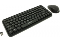 Клавиатура USB Smartbuy SBC-626376AG-K+мышь беспроводные, с круг