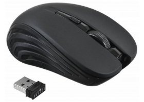 Мышь беспроводная Oklick 545MW (1600dpi) USB, цв. черный