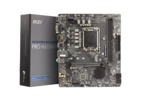 Socket 1700 MSI PRO H610M-E DDR4 PCI-E/PCI-e/2DDR4/M.2/HDMI/VGA