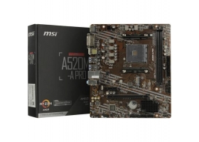 Материнская плата Socket AM4 MSI A520M-A PRO 2*DDR4-3200/ PCI-E