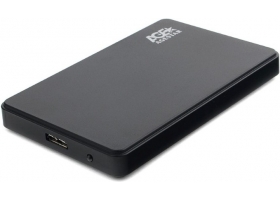 2,5\" USB -> to SATA, USB 3.0, AgeStar 3UB2P2 черный (пластик)