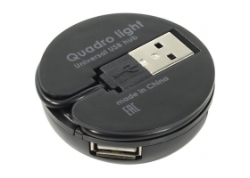 Разветвитель USB 2.0 HUB 4 порта Defender QUADRO Light  (83201)