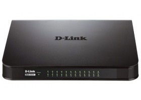 D-Link 24 порта, 10/100Mbps,Неуправляемый, DES-1024A/E1B