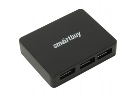 USB 3.0 HUB 4 порта Smartbuy с выключателем (SBHA-6000-K)