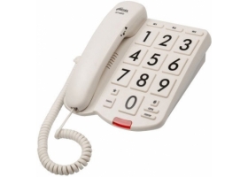 Телефон Ritmix RT-520 (память 3 номеров,настен.крепеж) белый