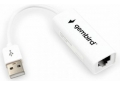 Сетевая карта USB USB2.0 => RJ45 (100Mbps) Gembird NIC-U4