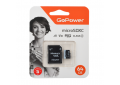 MicroSD 64GB GoPower Class10I (U3) V30 SDXC (+ адаптер)