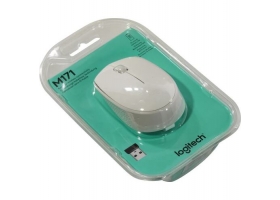 Мышь беспроводная LOGITECH M171 Wireless Mouse White (910-006867