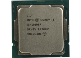 Socket 1200 Intel Core I3 10105F 3.7 6MB (OEM) 4 ядра БЕЗ ВИДЕО