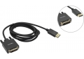 Кабель-переходник DisplayPort --> DVI 1,8 м (Telecom TA668)