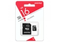 MicroSD 16GB Smartbuy Class10 SDHC (SB16GBSDCL10-01LE) +