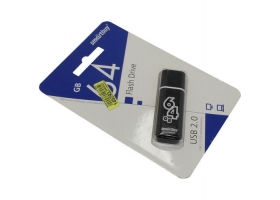 64GB USB 2.0 Smartbuy Glossy series Black (SB64GBGS-K)