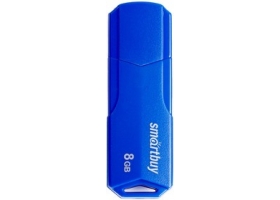 8GB USB 2.0 Smartbuy CLUE Blue (SB8GBCLU-BU)