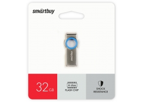 64GB USB2.0 Smartbuy metal Blue (SB064GBMC2)
