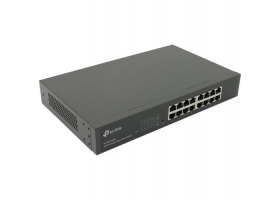 TP-Link 16 портов 1000Mbps, в стойку+напольный (TL-SG1016DE)
