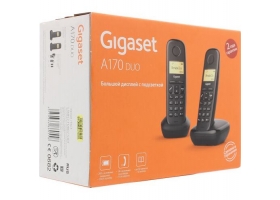 Р/телефон (DECT) Gigaset A170 DUO (50 номеров памяти)