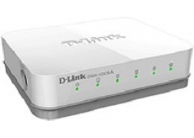 D-Link 5 портов 100/1000Mbps Gigabit Ethernet DGS-1005