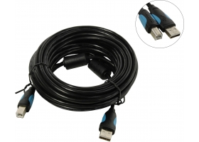 Кабель USB A-B (п)-(п) 8м (USB 2.0) Vention  VAS-A16-B800