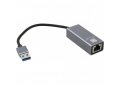 Сетевая карта USB USB3.0 => RJ45 (100/1000Mbps) 5Bites UA3-45-13