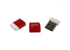 16GB USB 2.0 Smartbuy LARA Red (SB16GBLARA-R)