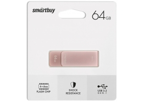 64GB USB 3.0 Smartbuy M1 metal Apricot (SB64GBM1A)