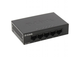 D-Link 5 портов 100/1000Mbps Layer 2 Unmanaged Gigabit DGS-1005D