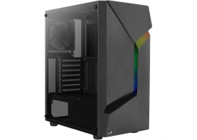 Aerocool Scape-G-BK-v1 Midi Tower Case 2xUSB+Audio БЕЗ Б/П