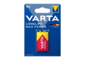 Батарейка Varta LONGLIFE MAX POWER Крона 6LR61 BL1 Alkaline 9V