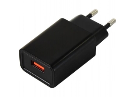 Сетевое З/У GoPower GP1U 1USB 2.4A 12W черный (00-00019857)