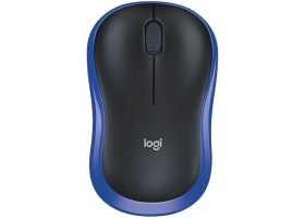 Мышь беспроводная LOGITECH M185, USB (910-002632) Голубой