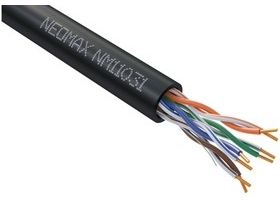 5E NEOMAX (NM11031) U/UTP, PE, 4пары, медь,24AWG (бухта 305м)