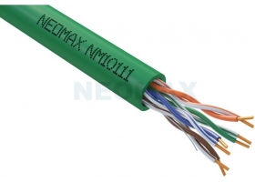 5E NEOMAX (NM10111) U/UTP, LSZH, 4пары, медь, 24AWG  (внутренний
