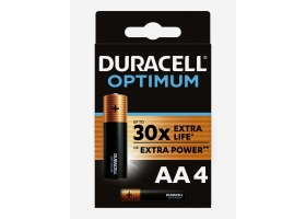 Батарейка Duracell Optimum (LR6) AA, щелочная, 1.5 V