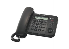 Телефон PANASONIC KX-TS 2356-RUB (дисплей, память 50 номеров)